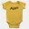 Maghizchi (Black) Short Sleeve Baby Onesie in Yellow Color